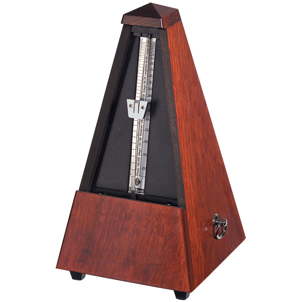 Wittner Metronome. Wooden. Mahogany Colour. Highly Polished